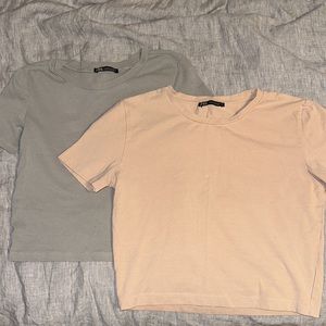 2 for 1 Zara cropped T-shirt